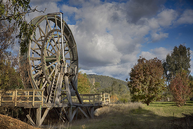 Water Wheel by Cathy Duncombe 